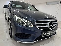 Mercedes Benz E200 Sedan Edition E R18 Sunroof 2016 Blue